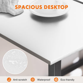 Sweetcrispy small office desk 32-inch fits compact spaces for peripherals