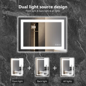 Sweetcrispy sleek rectangular design adds modern flair to bathrooms.