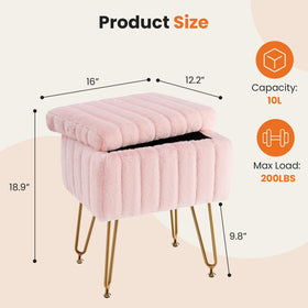 Sweetcrispy vanity stool 360° swivel for flexible seating