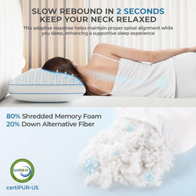 Sweetnight ice fabric side absorbing heat and staying smooth