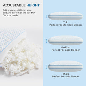 Sweetnight soft fabric side providing cozy comfort year-round