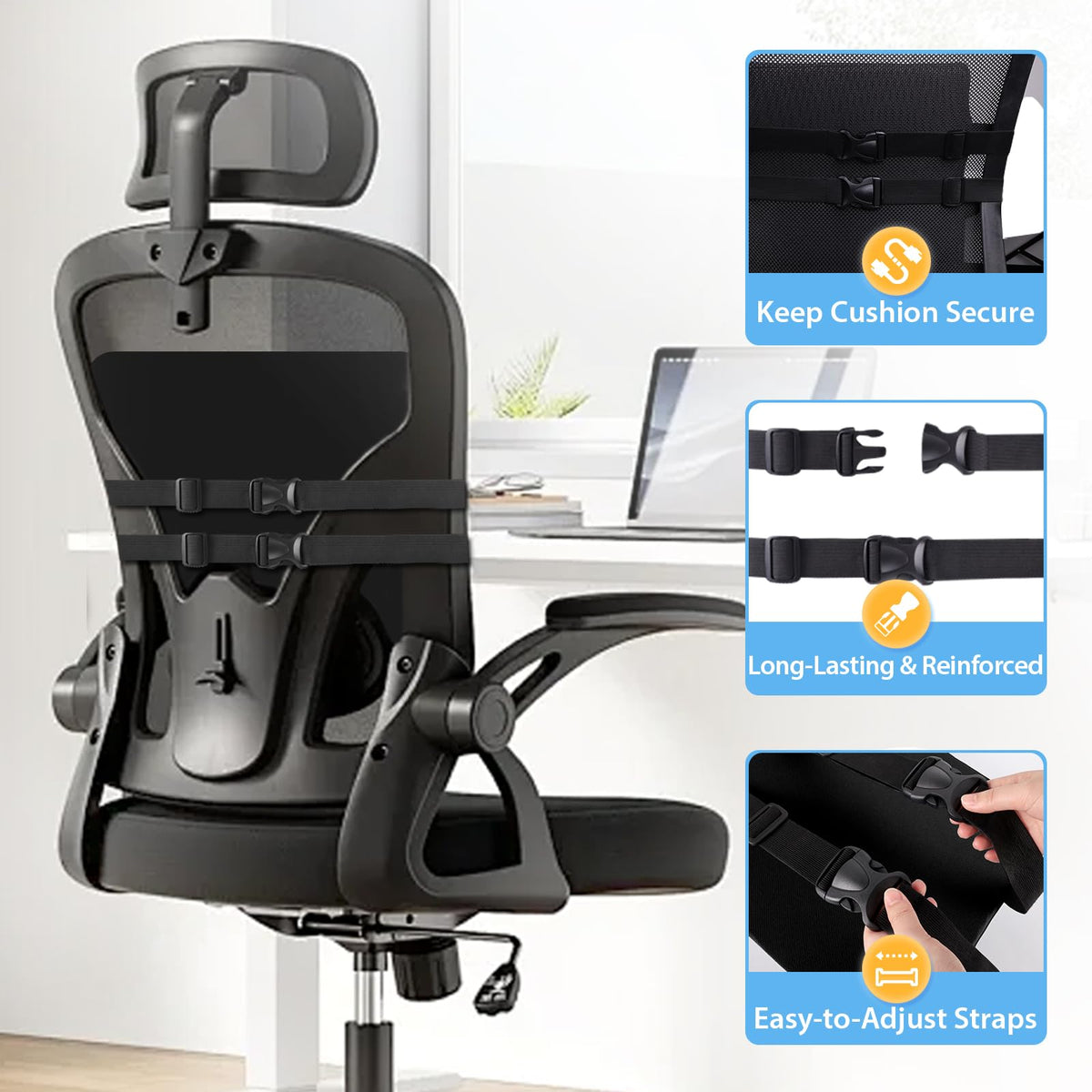 SweetSlubr lumbar-pillow car-seat use supports posture during commutes.