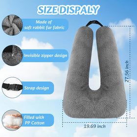 Use Swemos pillow in car or plane for relaxed reading and watching.