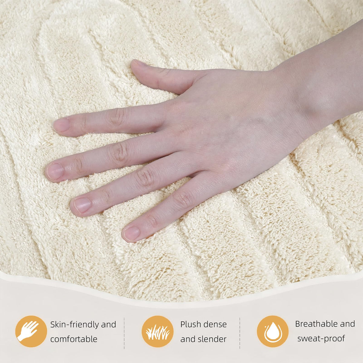 SWGRT non-slip backing adds stability on smooth floors.