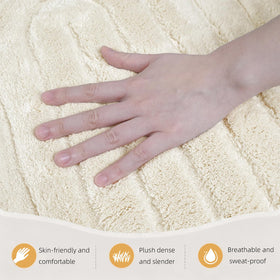 SWGRT non-slip backing adds stability on smooth floors.