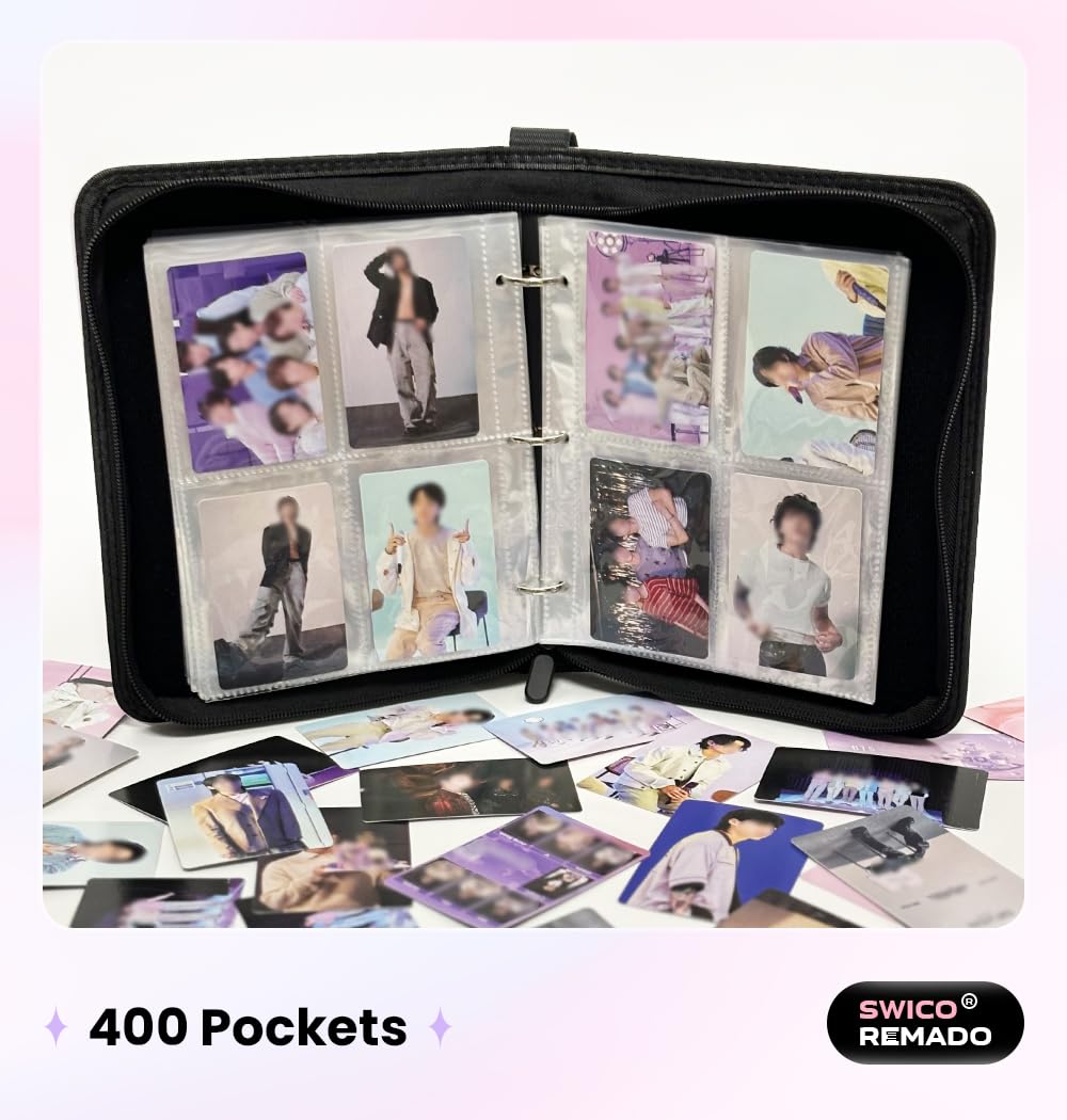 Swico Remado waterproof PU leather cover protects cards during travel and daily use