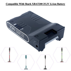 Swidan XBAT200 battery pack in charger for quick recharge.