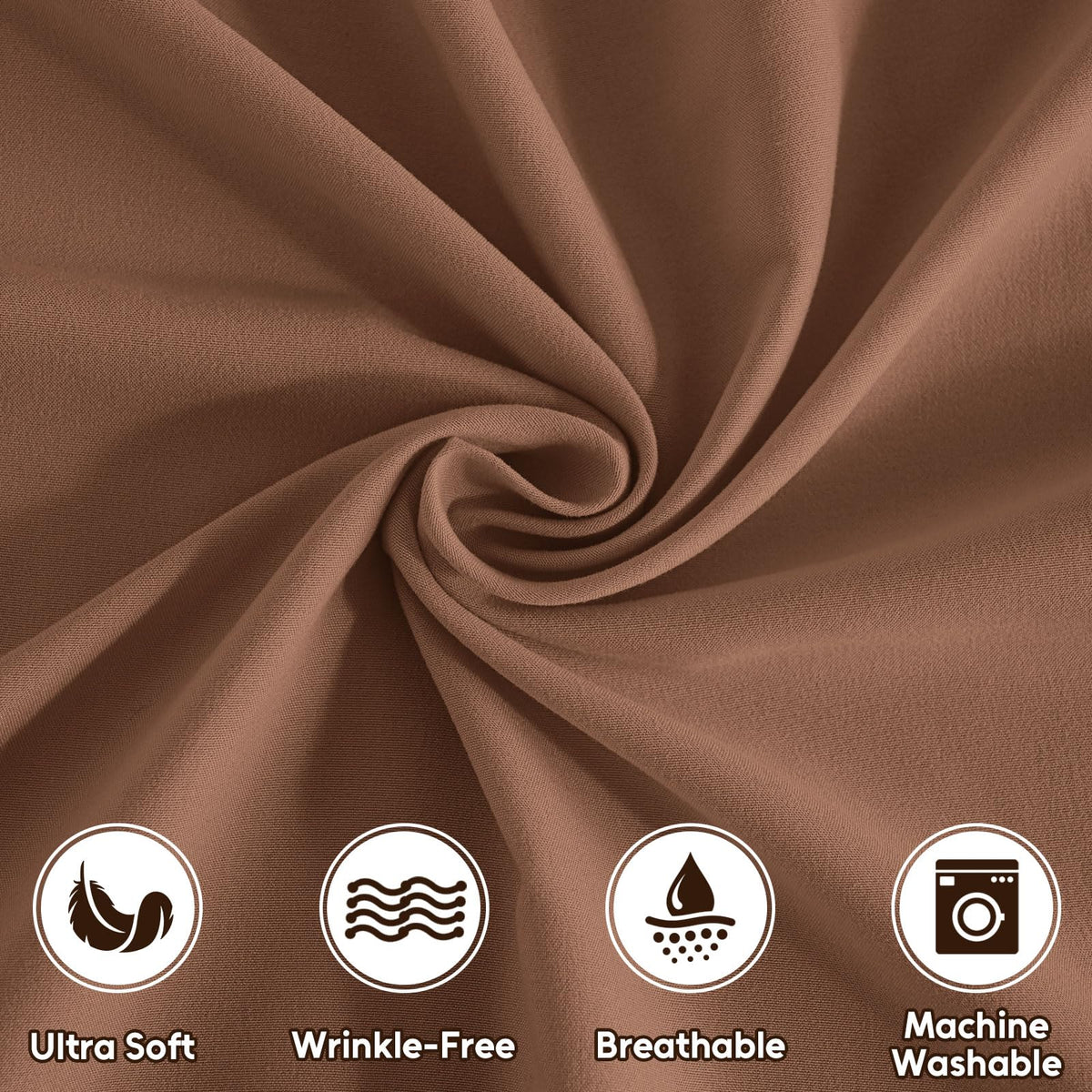 Swiftify Queen Sheet Set OEKO-TEX certified fabric prioritizes safety.