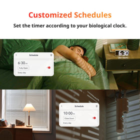 SwitchBot light sensor auto-adjusts tilt to maintain consistent brightness.