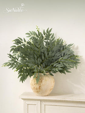 SWNAWE DIY centerpiece ruscus stem for tables