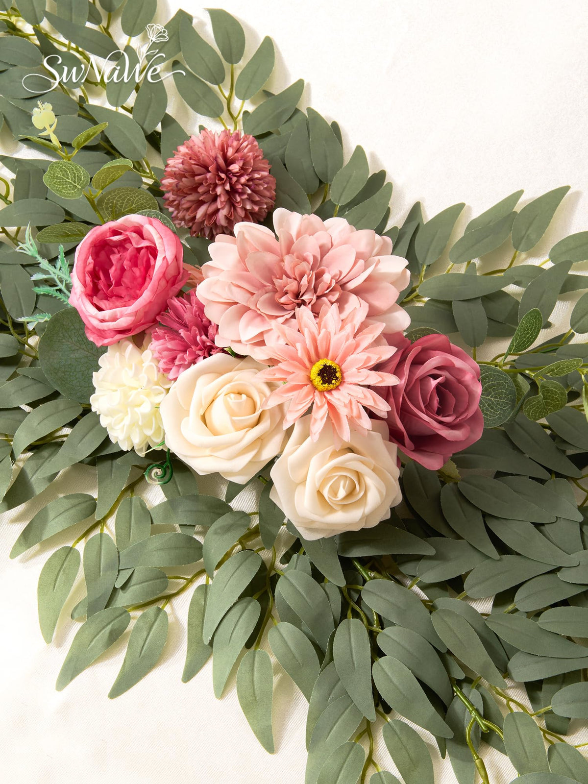 SWNAWE table filler greenery for vase displays and accents