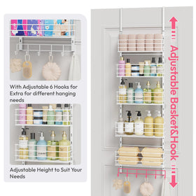 SWTYMIKI dual mounting option for door or wall placement