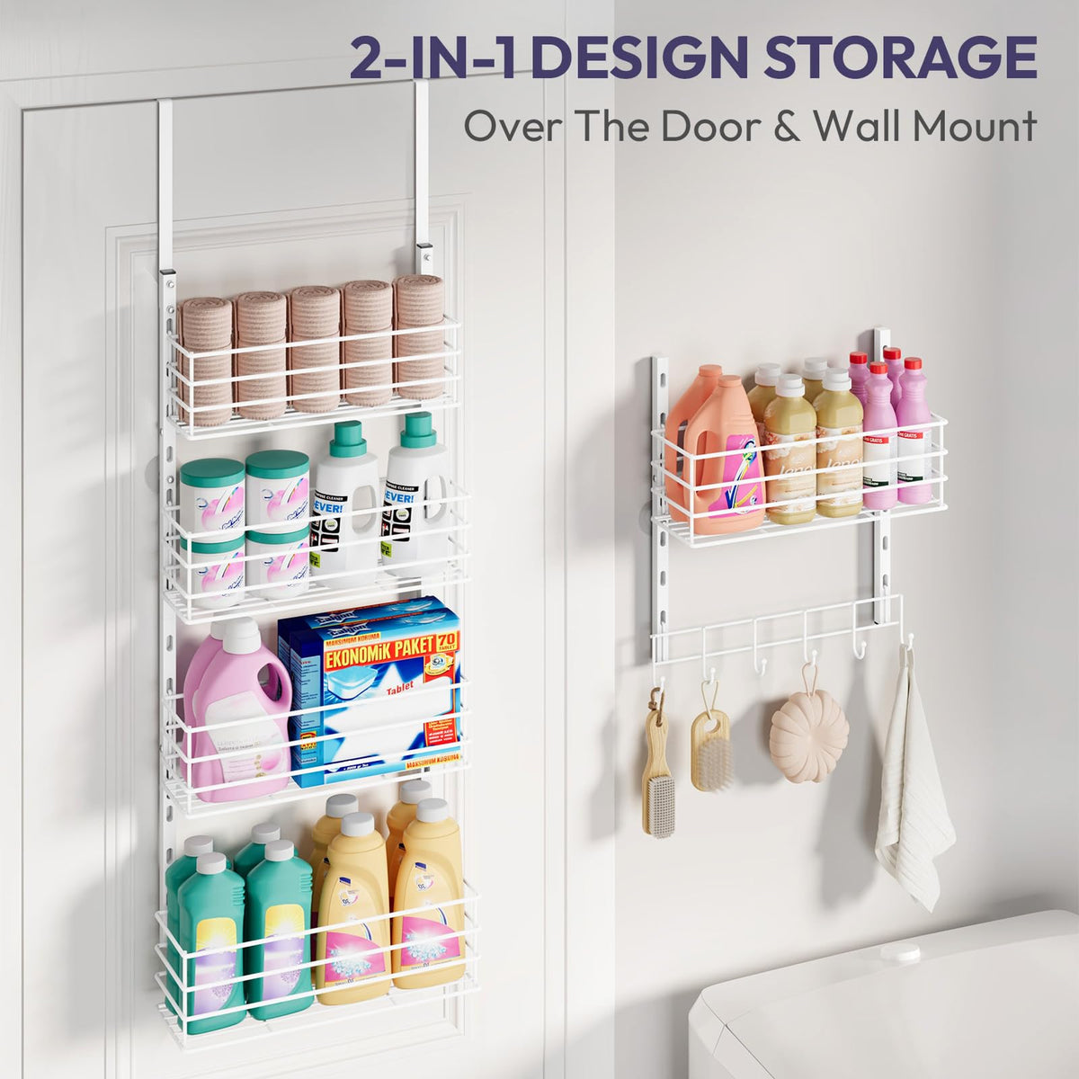 SWTYMIKI space-saving door organizer turns unused doors into storage