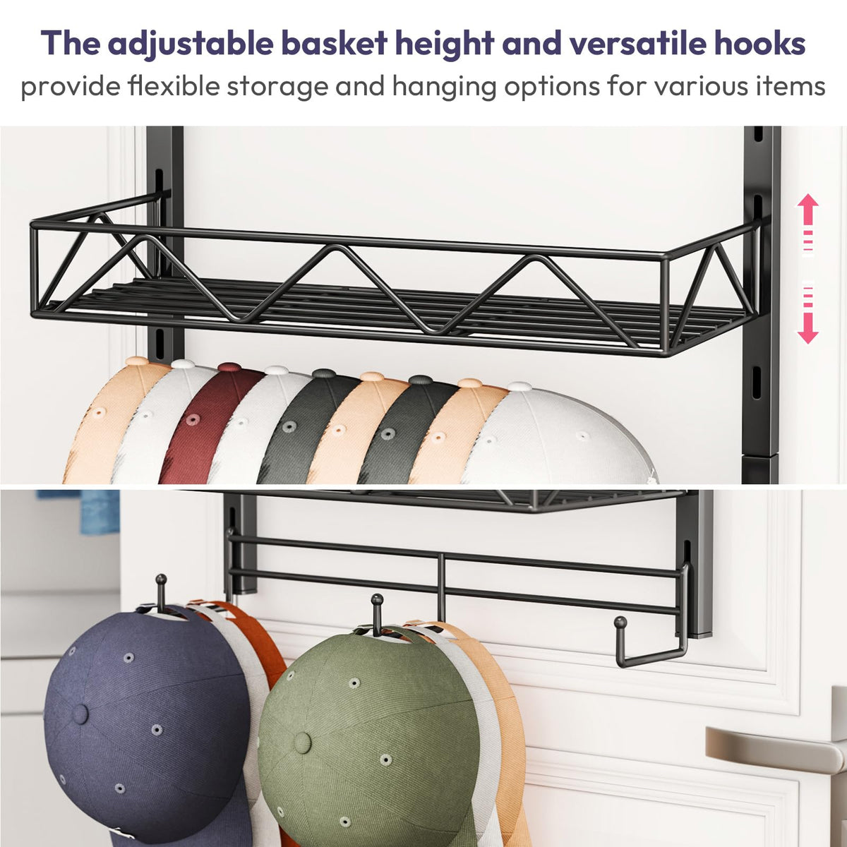 SWTYMIKI three hooks for added utility alongside hats