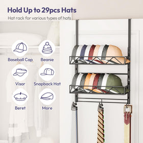 SWTYMIKI adjustable basket heights enabling flexible hat spacing