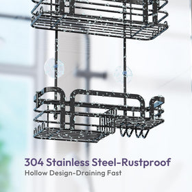 SWTYMIKI anti-slip brackets keep the organizer stable when loaded.
