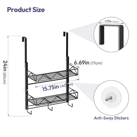 SWTYMIKI anti-swing stable design prevents shifting