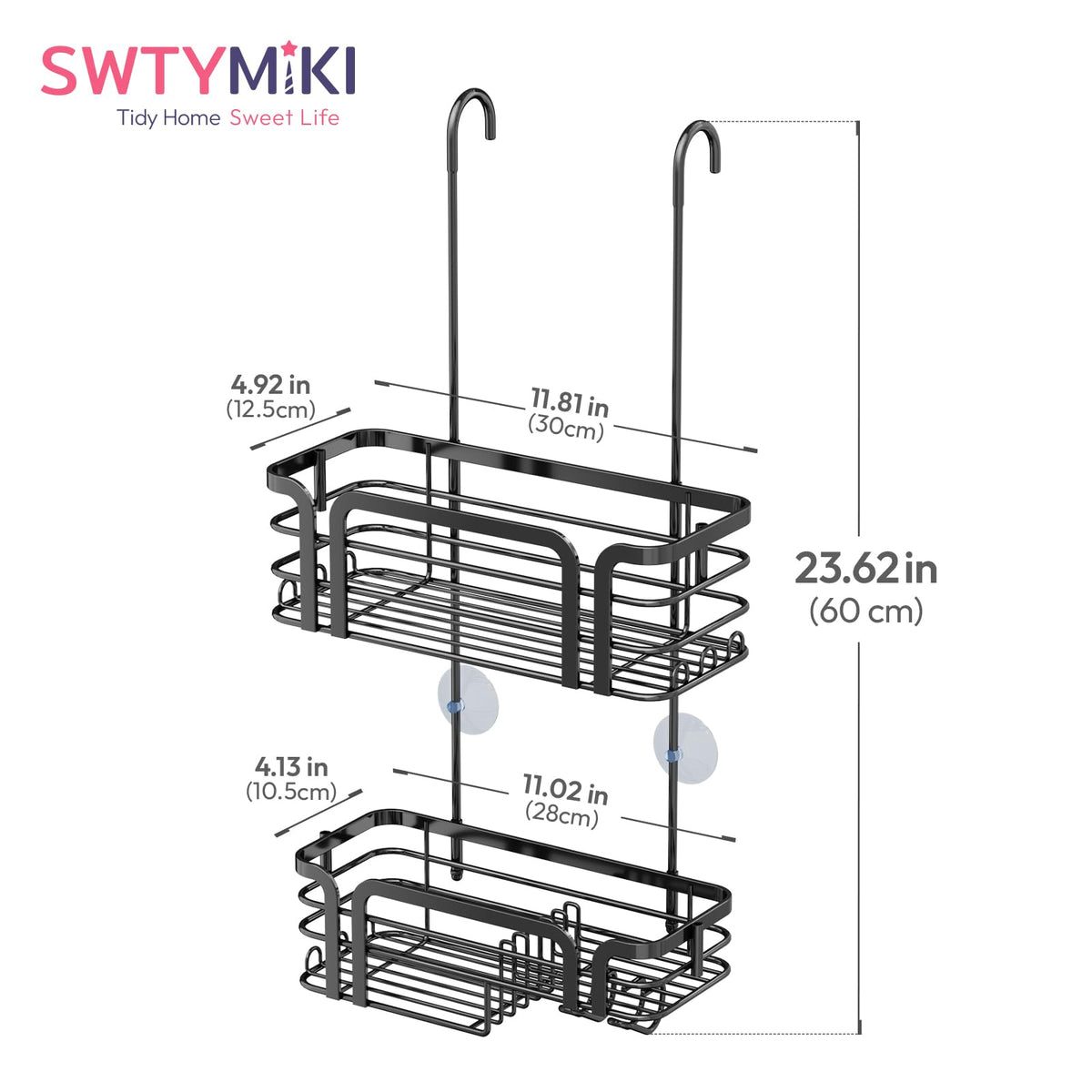 SWTYMIKI compact organizer ideal for small bathrooms.