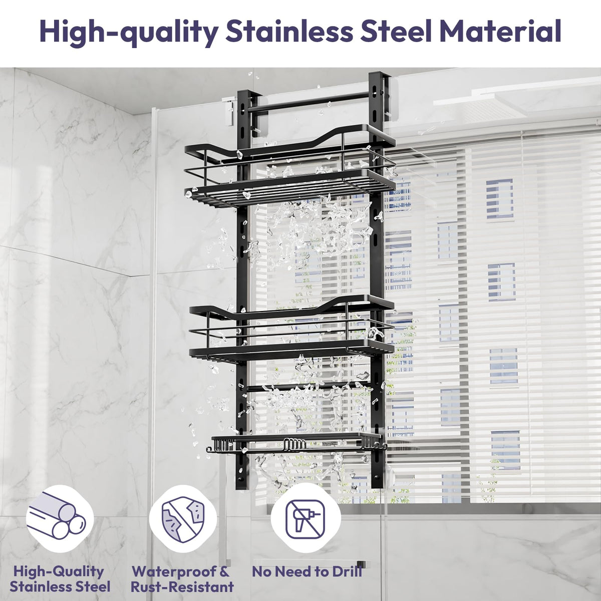 SWTYMIKI dimensions display 12.6 x 4.7 x 26 inches for ample storage