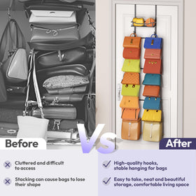 SWTYMIKI rust-resistant metal frame provides durable use in entryways and closets.
