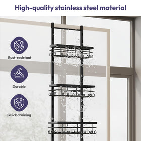 SWTYMIKI stable anti-slip design protects doors from scratches