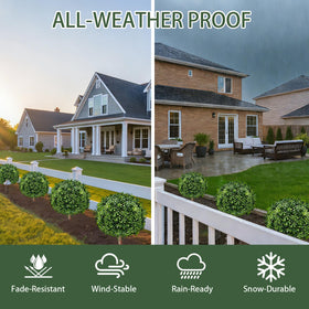 SylvanVerse dense boxwood foliage topiary showcases lifelike texture.