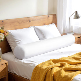 SyMax gap filler pillow under bed helps keep items from slipping away.