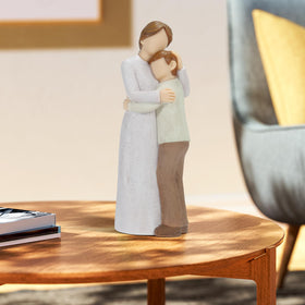 Symbullize Maternal Bond memorial art elevates shelf decor with meaningful sentiment.