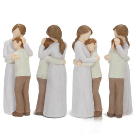 Symbullize versatile home decor fits desks, shelves, or mantels with warm emotion.