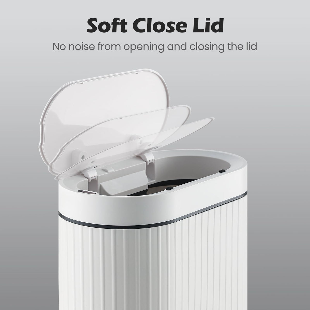 SYNCVIBE compact 2-gallon trash bin fits tight spaces and rooms