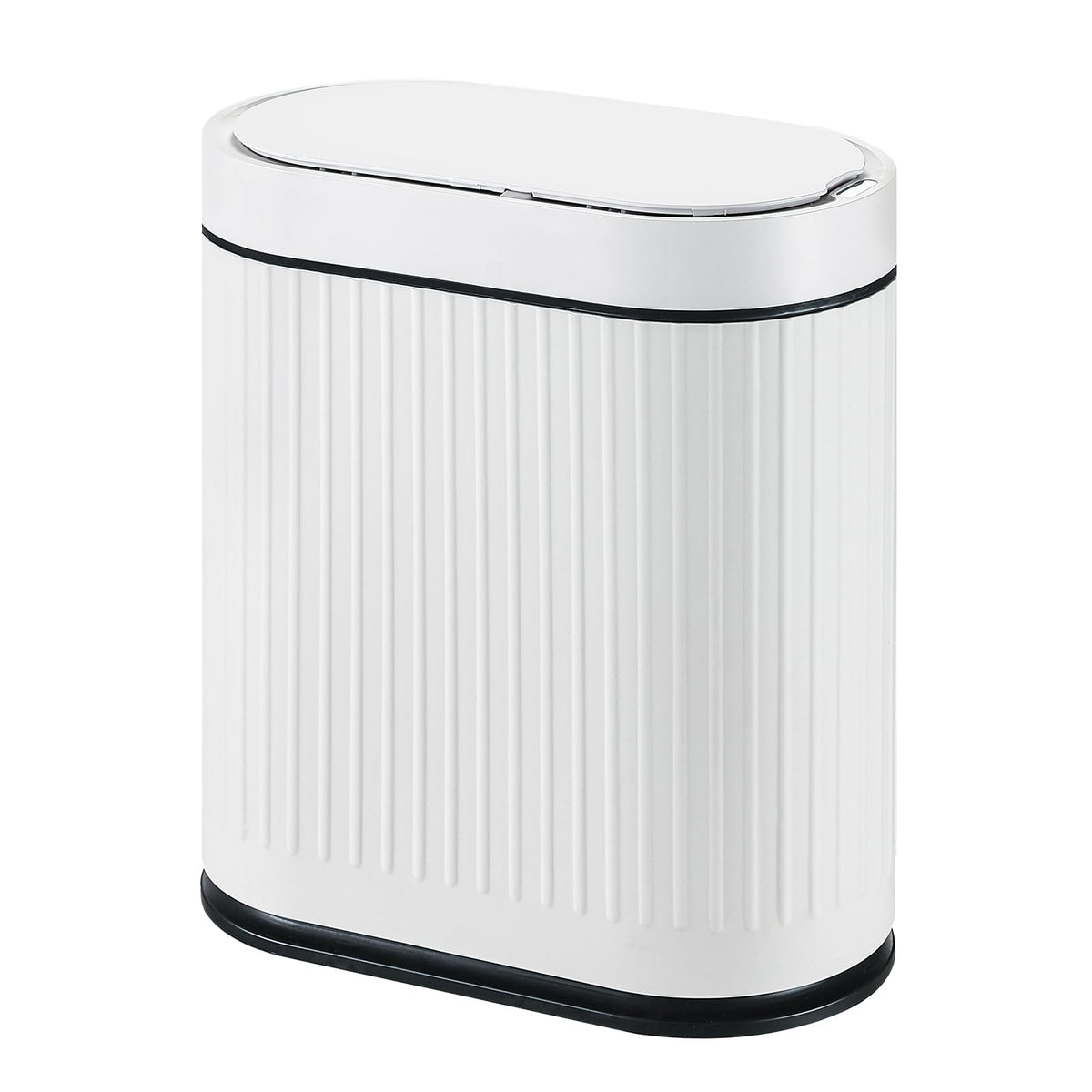 SYNCVIBE bathroom sensor trash can lid opens for hands-free disposal