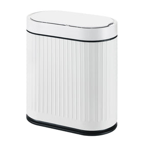 SYNCVIBE bathroom sensor trash can lid opens for hands-free disposal