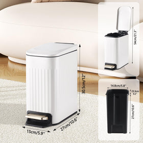 SYNCVIBE Trash can foot pedal enabling hands-free use