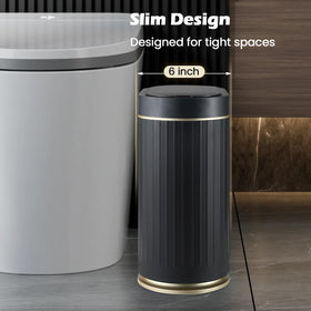 SYNCVIBE soft-close lid operates quietly to reduce noise in any room.