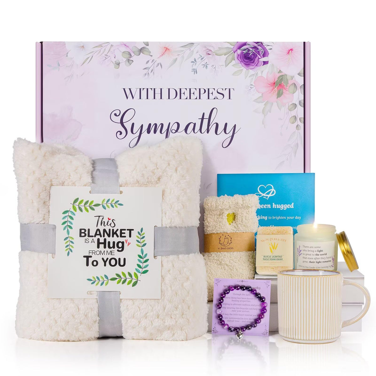 Synhonty sympathy-blanket offers comforting warmth for quiet evenings.