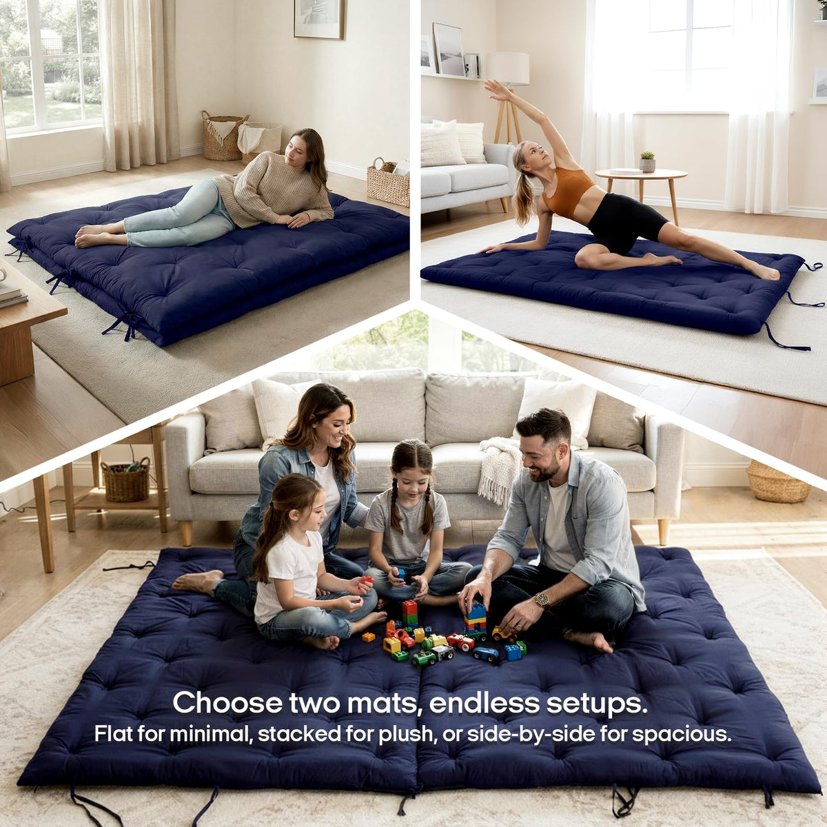 Syrinx mattress in camping setup as a tent mat for outdoors