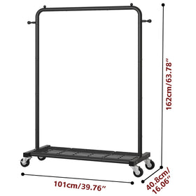 Sywhitta bottom shelf adds extra storage for shoes, boots, or boxes.
