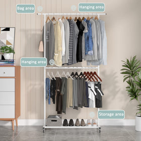 Sywhitta rack metal frame emphasizing stability and rust resistance