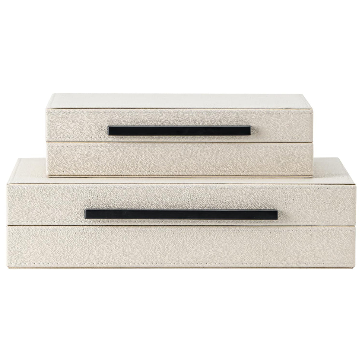 SYYSY beige decor boxes pair with light tones for timeless style