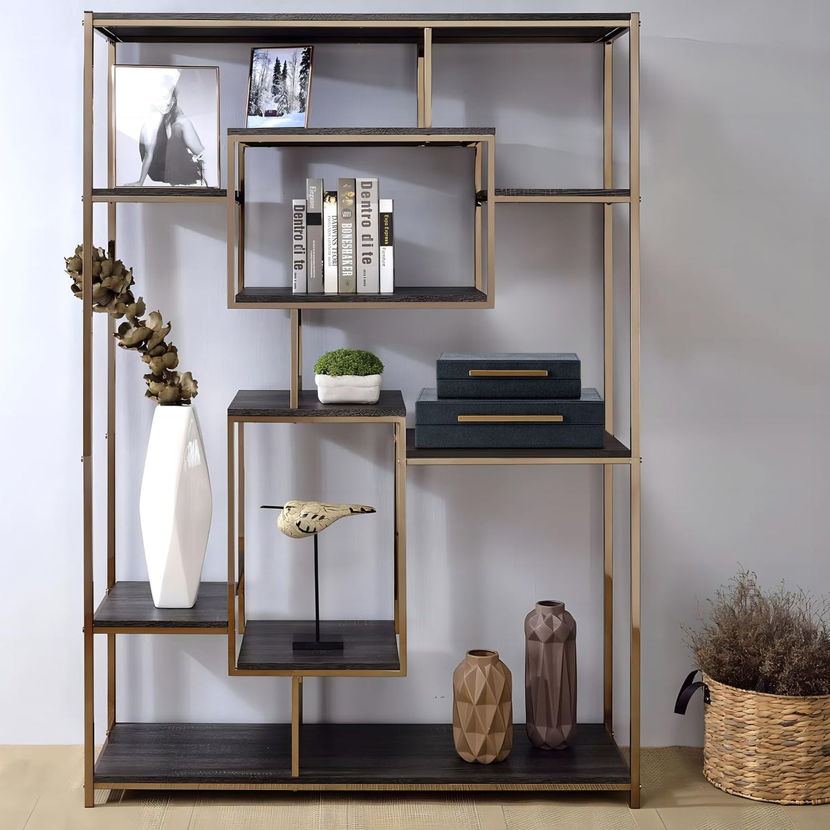 SYYSY dual-box set keeps keepsakes organized and visible for easy access.