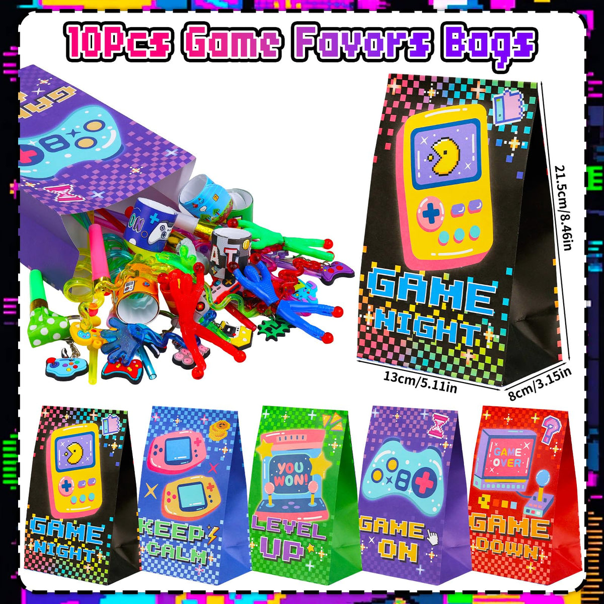 SZCECHRE gaming glasses add style and fun for birthday party moments