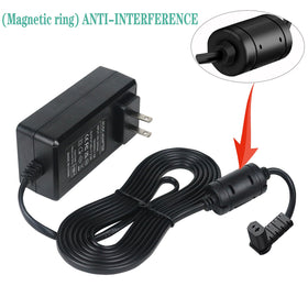 Two-pin connector and L-shaped adapter for flexible chair installation.