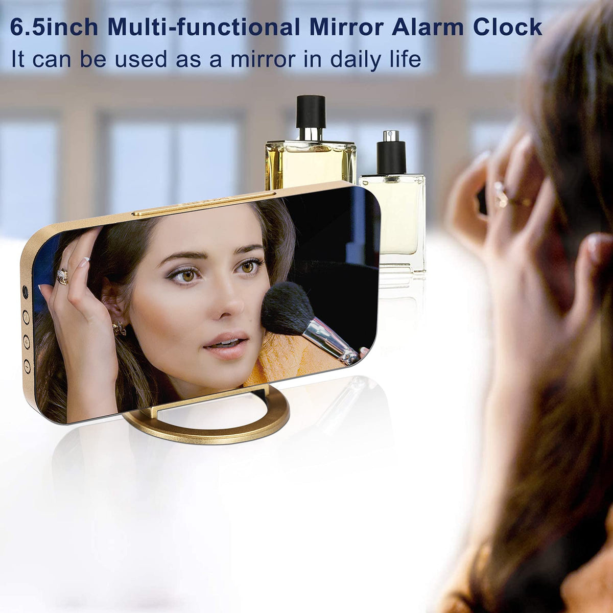 SZELAM clock in quiet night mode for undisturbed sleep