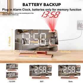 SZELAM dual alarm with three modes suits weekdays and weekends.