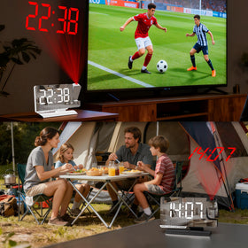 SZELAM snooze and 12/24-hour time formats for flexible use