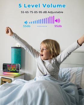 SZELAM snooze and 12/24-hour time formats for flexible wake-ups