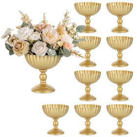 Sziqiqi gold urn vase centerpiece for weddings and events