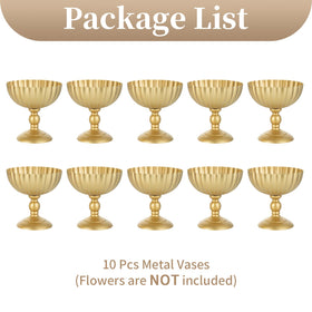 Sziqiqi wedding centerpieces with gold urn vases for night events
