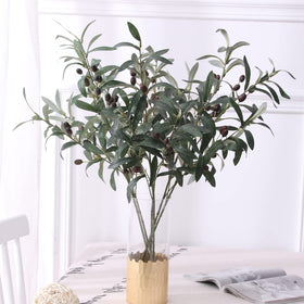 SzJias olive branch is dust-friendly and simple to clean for refreshed spaces.