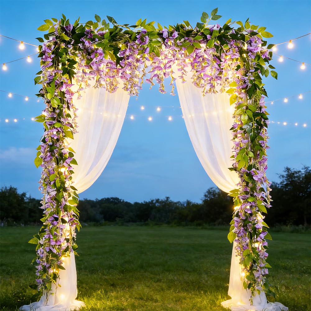 SzJias wisteria indoor garden decor with maintenance-free charm.